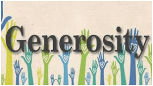 Fundraising - generosity