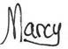 Marcy sign
