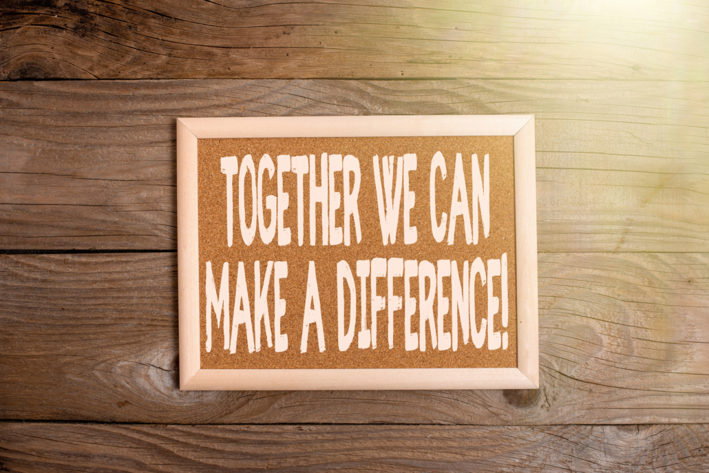Together we can make a difference
